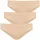 Jockey Bikinislip 3 St. Beige M