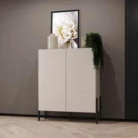 INOSIGN »Jukon, Breite 110 cm, moderne grifflose Hochschrank, 2Türen« Highboard mit viel Stauraum, push-to-open-Funktion