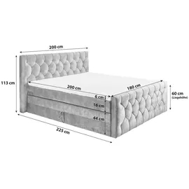 ed-lifestyle Cashfield 8 180 x 200 cm H2 Aubergine