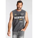MAN'S WORLD Muscleshirt grau 5XL
