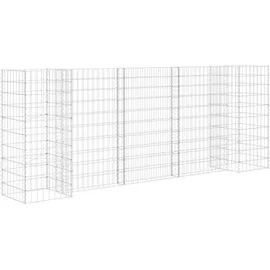furnicato H-förmiger Gabionen-Pflanzkorb 260 x 40 x 100 cm