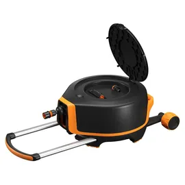 Fiskars Waterwheel XL Schlauchwagen 27 m schwarz, orange