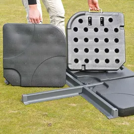 Mendler HWC-A96 350 x 350 cm Anthrazit