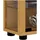 VCM Vitrine Lumo Mini 59 x 18 x 90 cm Braun