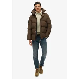 Superdry 5 Baffle Steppjacke Slate Brown S