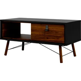 Home Affaire Ry Schwarz Walnuss 101,8 x 50 x 48,2 cm