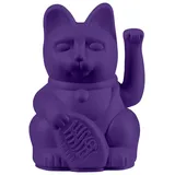 DONKEY Lucky Cat Mini Violet - Winkekatze, Maneki Neko, 9,8 cm groß