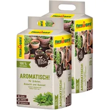 Floragard Bio-Erde Aromatisch mit Tragegriff 2 x 25 l