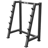 GORILLA SPORTS Langhantelständer Hantelständer, für alle Langhantelstangen, bis 500kg Belastbar, Stahl, In Schwarz oder Weiß schwarz