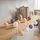 levandeo LED Lichterkette Baumwolle 2 m Warmweiß