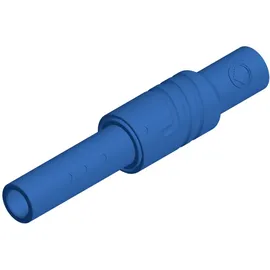 HIRSCHMANN TEST & MEASUREMENT KUN S Sicherheits-Lamellenbuchse Buchse, gerade Stift-Ø: 4 mm Blau 1 St.