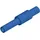 HIRSCHMANN TEST & MEASUREMENT KUN S Sicherheits-Lamellenbuchse Buchse, gerade Stift-Ø: 4 mm Blau 1 St.