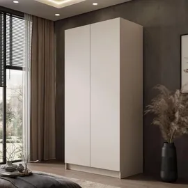 lookway Drehtürenschrank AUREL 100 x 210 x 57 cm beige