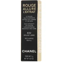 Chanel Rouge Allure L'Extrait Recharge 832 Rouge Libre rosa