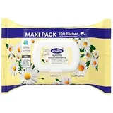 alouette Feuchtes Toilettenpapier Deluxe 1-lagig, 100 Tücher