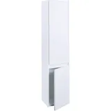 Mendler HWC-L86 Badschrank 160 x 33 cm Weiß Melamin