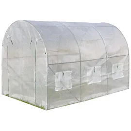 Estexo Folie für Gewächshaus Tomatengewächshaus Treibhaus Frühbeet Foliengewächshaus 300x200x200 cm