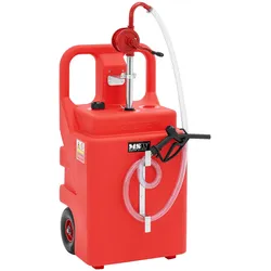MSW Mobile Tankstelle - mit Zapfhahn und Räder - 120 l MSW-PFT-120-M