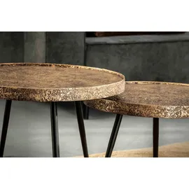 KAWOLA Arinos Braun Metall 74 x 50 cm