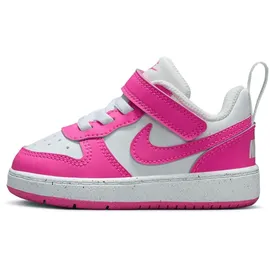 Nike Court Borough Low Recraft Kids White/Laser Fuchsia 22