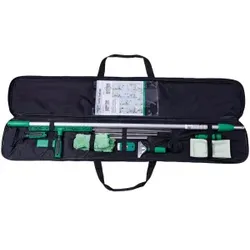 UNGER ErgoTec® Fensterreinigungs-Set, Hochwertiges Glasreinigungsset, 1 Set