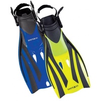 # Sugear Flosse Snorkel Plus, Größe 28-31 (Kids S/M) - neon-gelb - Restposten