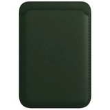 Apple iPhone Leder Wallet mit MagSafe schwarzgrün