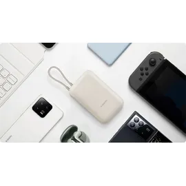 Xiaomi 22.5W Power Bank incl. Integriertem Kabel 10000mAh, beige - Rosa
