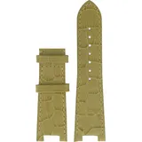 Tissot - Leder My-t Lederband Braun, Ohne Schnalle T610027490 - alligator-prägung,braun,rind