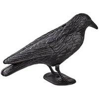 Kestek | Vogelscheuche Rabe Krähe 35x19x13cm Vogelabwehr Vogel Tauben