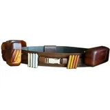 OEM Anakin Deluxe Gürteltaschen aus Vollleder Kapseln Jedi Kostüm Prop Star Wars (L) - L