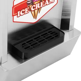 Royal Catering Softeismaschine Silber 23 l