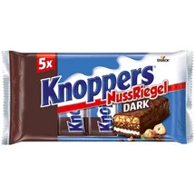 Knoppers® Dark Nussriegel, 5 St.