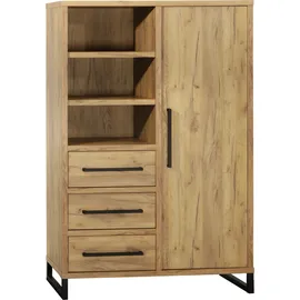 omg design Barschrank Ronda 110 x 170 x 45 cm Eiche