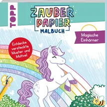 Frechverlag Zauberpapier Malbuch Magische Einhörner