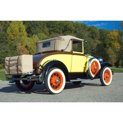 PAPERMOON Fototapete „Oldtimer“ Tapeten Gr. B/L: 2,50 m x 1,86 m, Bahnen: 5 St., bunt Fototapeten