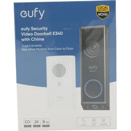 eufy Security Video Doorbell E340 Dual-Kameras mit Paketerkennung