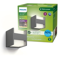 Philips Arbour Wandleuchte up/down 3.8W anthrazit