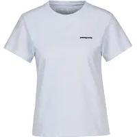 Patagonia P-6 Logo Responsibili-Tee Damen T-Shirt-Weiss-S
