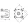 LEDVANCE SP HOLDER DN68 H65 Abstandshalter