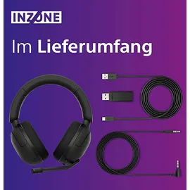 Sony WHG500 INZONE H5, Over-ear Gaming Headset Bluetooth Schwarz