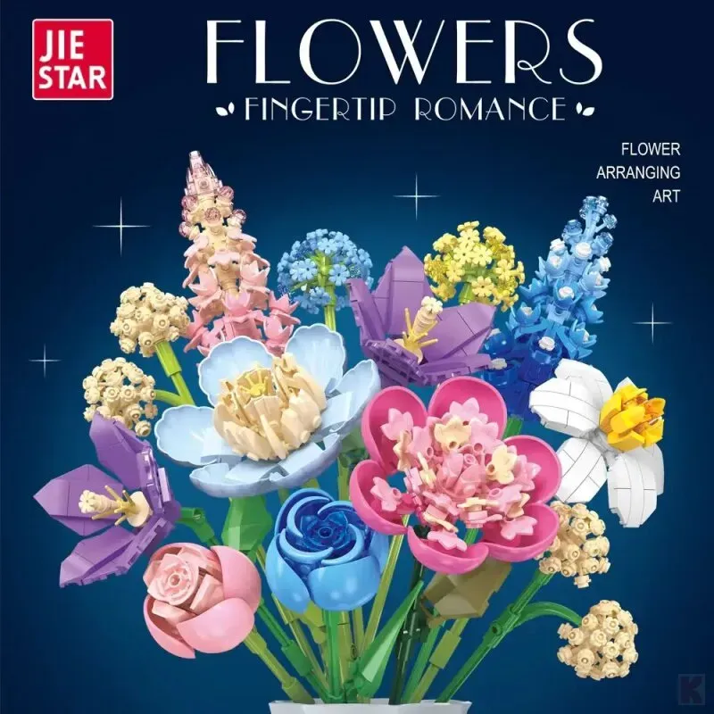 Jie Star JJ9092 Blumenstrauß Romantik