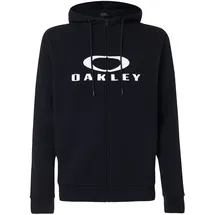 OAKLEY Bark Full Zip Hoodie 2.0 Herren Schwarz/Weiß L