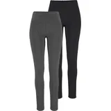 Boyens Buchverlag Leggings Figurbetont Grau 40