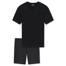 SCHIESSER Shorty Uncover Nightwear Schwarz 52