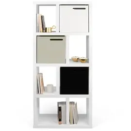 TemaHome Berlin Raumteiler 70 x 34 x 159 cm Weiß
