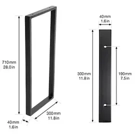 wagner® design yourself 2 WAGNER® design yourself ST 5170 Tischbein schwarz