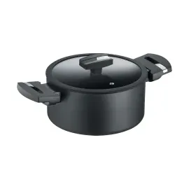 Berndes b.green Alu Recycled Induction Kochtopf 24 cm schwarz