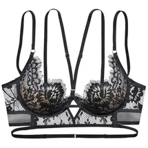 LASCANA Push-up-BH Damen schwarz Gr.85A