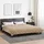 vidaXL Sommerdecke Taupe 240 x 200 cm Mikrofaser